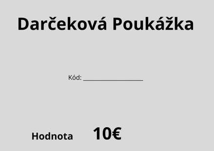 Darčeková Poukážka 10€